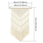Home Decoration Bohemian Macrame Woven Wall Hanging Boho Room Geometric Tapestry Nordic Art Beautiful Apartment Room Decor Gift