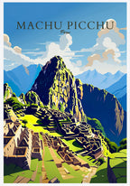 Peru, Cuba & Caribbean Travel Poster Canvas Print — Latin Heritage Wall Art