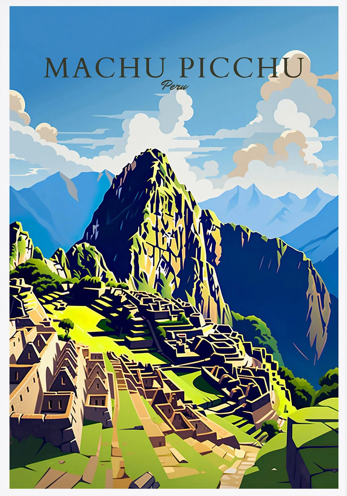Peru, Cuba & Caribbean Travel Poster Canvas Print — Latin Heritage Wall Art