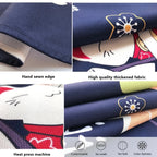 Lucky Cat Noren Door Curtain — Japanese Kitchen Partition
