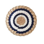 Boho Woven Wall Basket — Handcrafted Rattan Wall Décor