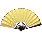 10/13 Inch Folding Fan Hand Silk Cloth DIY Chinese Folding Fan Wooden Bamboo Antiquity Fold Fans DIY Calligraphy Painting Decor