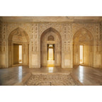 Moroccan Palace Arch Wall Backdrop — Moroccan Architecture Wall Hanging