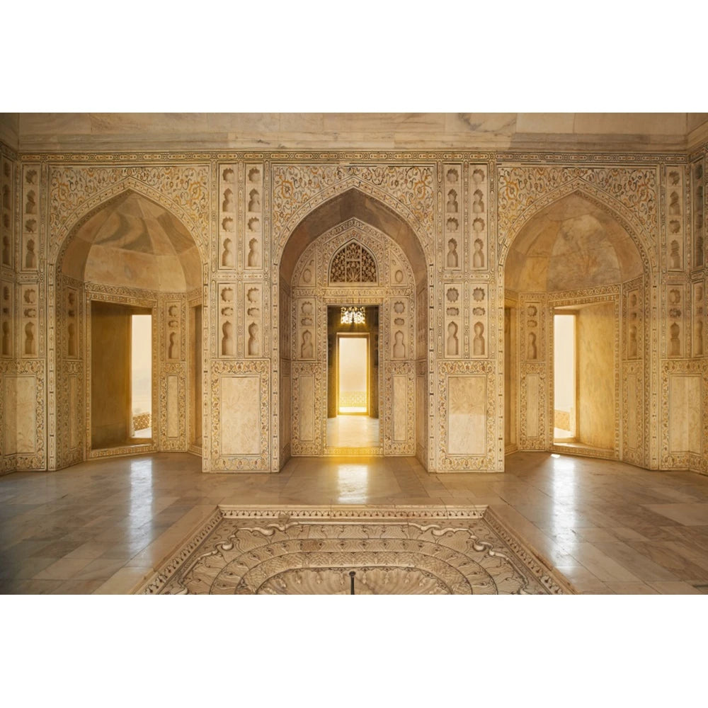 Moroccan Palace Arch Wall Backdrop — Moroccan Architecture Wall Hanging