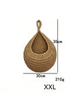Woven Basket Wall Planter — Filipino-Inspired Hanging Décor