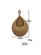 Woven Basket Wall Planter — Filipino-Inspired Hanging Décor