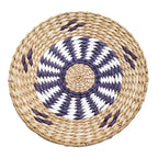 Boho Woven Wall Basket — Handcrafted Rattan Wall Décor
