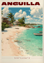 Vintage Havana, Cuba Travel Poster Canvas Print — Latin Heritage Wall Art