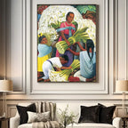 Diego Rivera Inspired Paint-by-Numbers Canvas Kit
