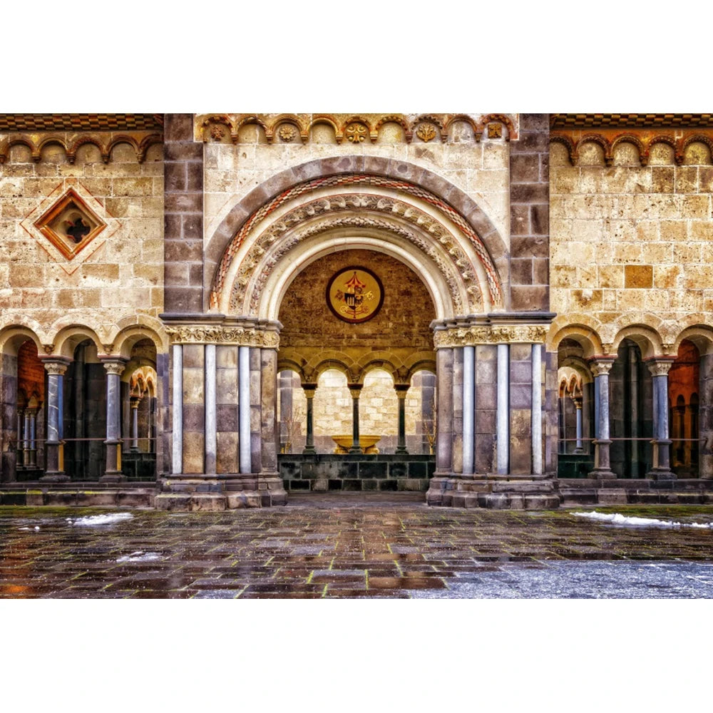 Moroccan Palace Arch Wall Backdrop — Moroccan Architecture Wall Hanging