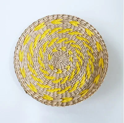 Boho Woven Wall Basket — Natural Fiber Wall Décor, 33 Designs