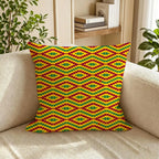 Design 9 kente pattern cushion cover