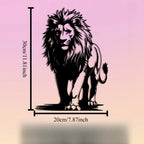 Lion Family Metal Wall Art — African Heritage Décor