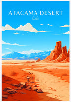 Peru, Cuba & Caribbean Travel Poster Canvas Print — Latin Heritage Wall Art