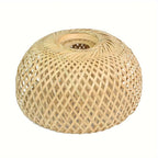 Handwoven Bamboo Pendant Lamp Shade – Filipino Rattan-Style Ceiling Light Cover