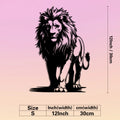 Lion Family Metal Wall Art — African Heritage Décor
