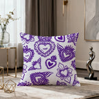 Milagro Sacred Heart Pillow Cover — Mexican Folk Art Cushion Cover