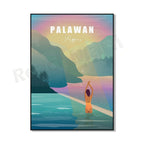 Philippines Travel Poster — Vintage Island & City Prints | Multiple Designs & Sizes