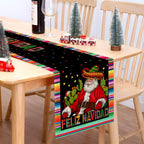 Feliz Navidad Mexican Christmas Table Runner – Serape Stripe