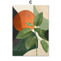 African Woman in Bloom — Canvas Wall Art Print