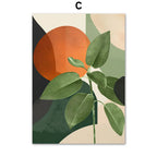 African Woman in Bloom — Canvas Wall Art Print