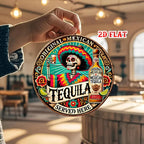 Day of the Dead Sugar Skull — Vintage Tin Sign