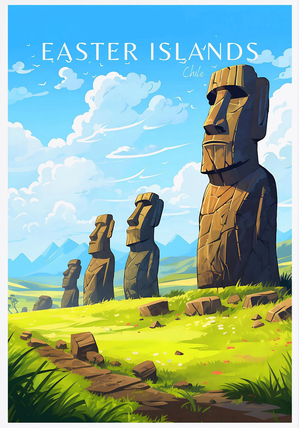 Peru, Cuba & Caribbean Travel Poster Canvas Print — Latin Heritage Wall Art