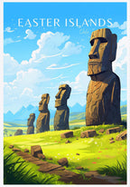 Peru, Cuba & Caribbean Travel Poster Canvas Print — Latin Heritage Wall Art