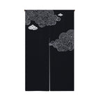 Lucky Cat Noren Door Curtain — Japanese Kitchen Partition