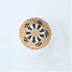 Boho Woven Wall Basket — Natural Fiber Wall Décor, 33 Designs