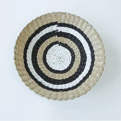 Boho Woven Wall Basket — Natural Fiber Wall Décor, 33 Designs