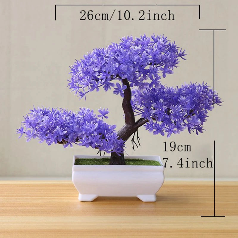 Artificial Bonsai Tree — Decorative Potted Plant for Home & Garden