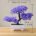 Artificial Bonsai Tree — Decorative Potted Plant for Home & Garden