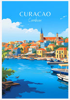 Peru, Cuba & Caribbean Travel Poster Canvas Print — Latin Heritage Wall Art