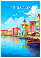 Peru, Cuba & Caribbean Travel Poster Canvas Print — Latin Heritage Wall Art