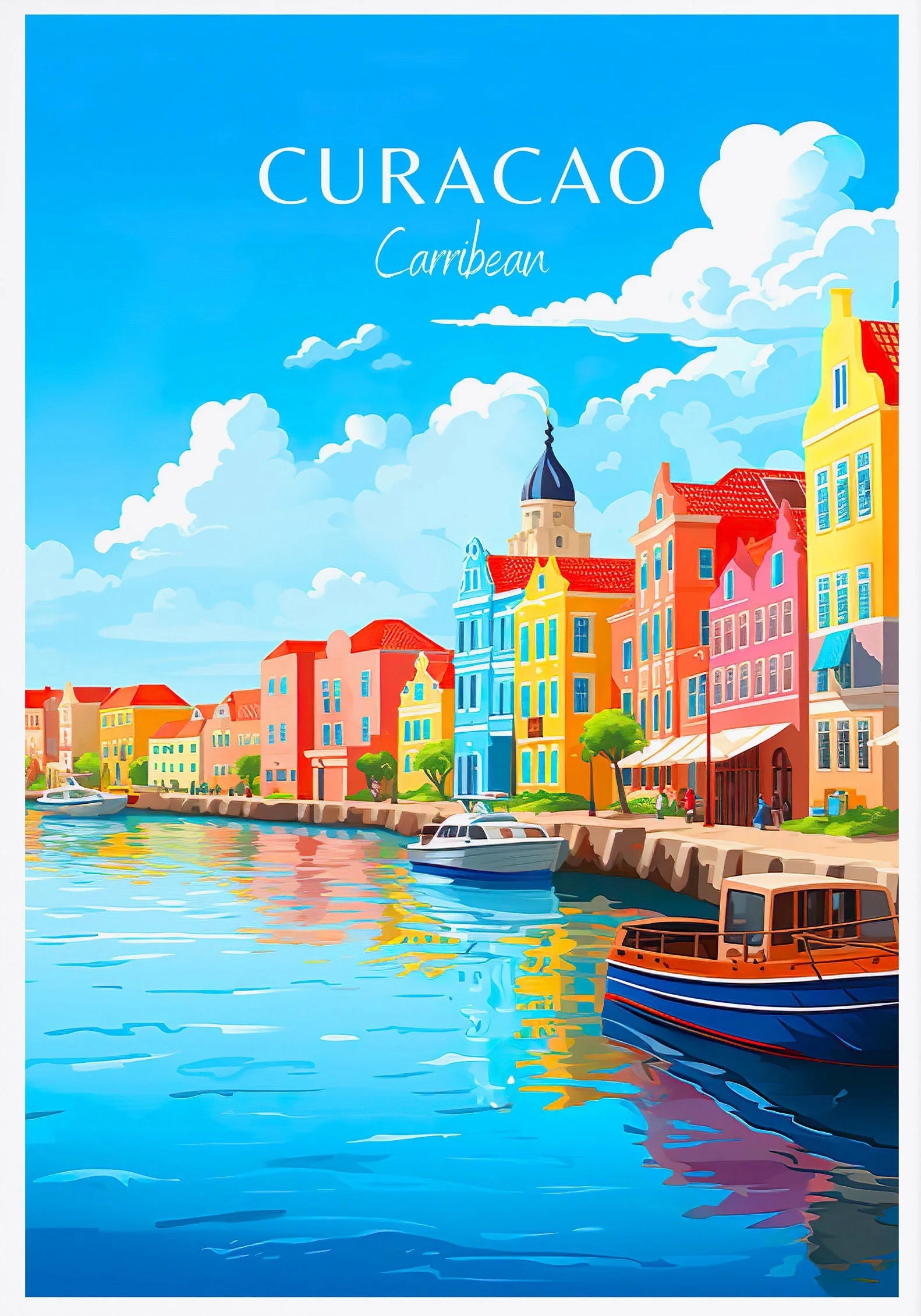 Peru, Cuba & Caribbean Travel Poster Canvas Print — Latin Heritage Wall Art