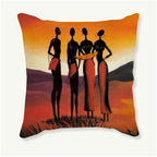 African Heritage Cushion Cover — Decorative Throw Pillow