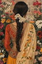 Mughal Woman Portrait — Vintage Indian Canvas Wall Art