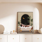 Flower Crown — African Woman Canvas Print
