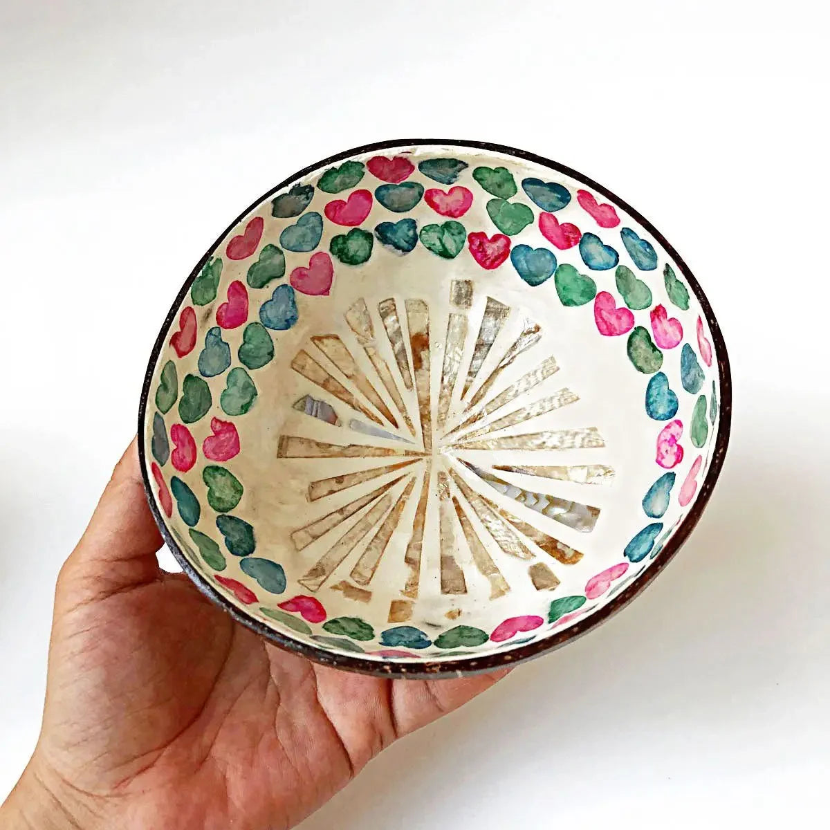 Capiz-Inspired Coconut Shell Bowl — Handmade Filipino Storage &amp; Décor