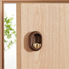 Japanese Landscape Wooden Wind Chime — Magnetic Doorbell & Entrance Bell