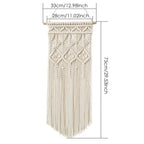 Home Decoration Bohemian Macrame Woven Wall Hanging Boho Room Geometric Tapestry Nordic Art Beautiful Apartment Room Decor Gift