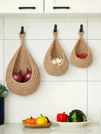 Woven Basket Wall Planter — Filipino-Inspired Hanging Décor