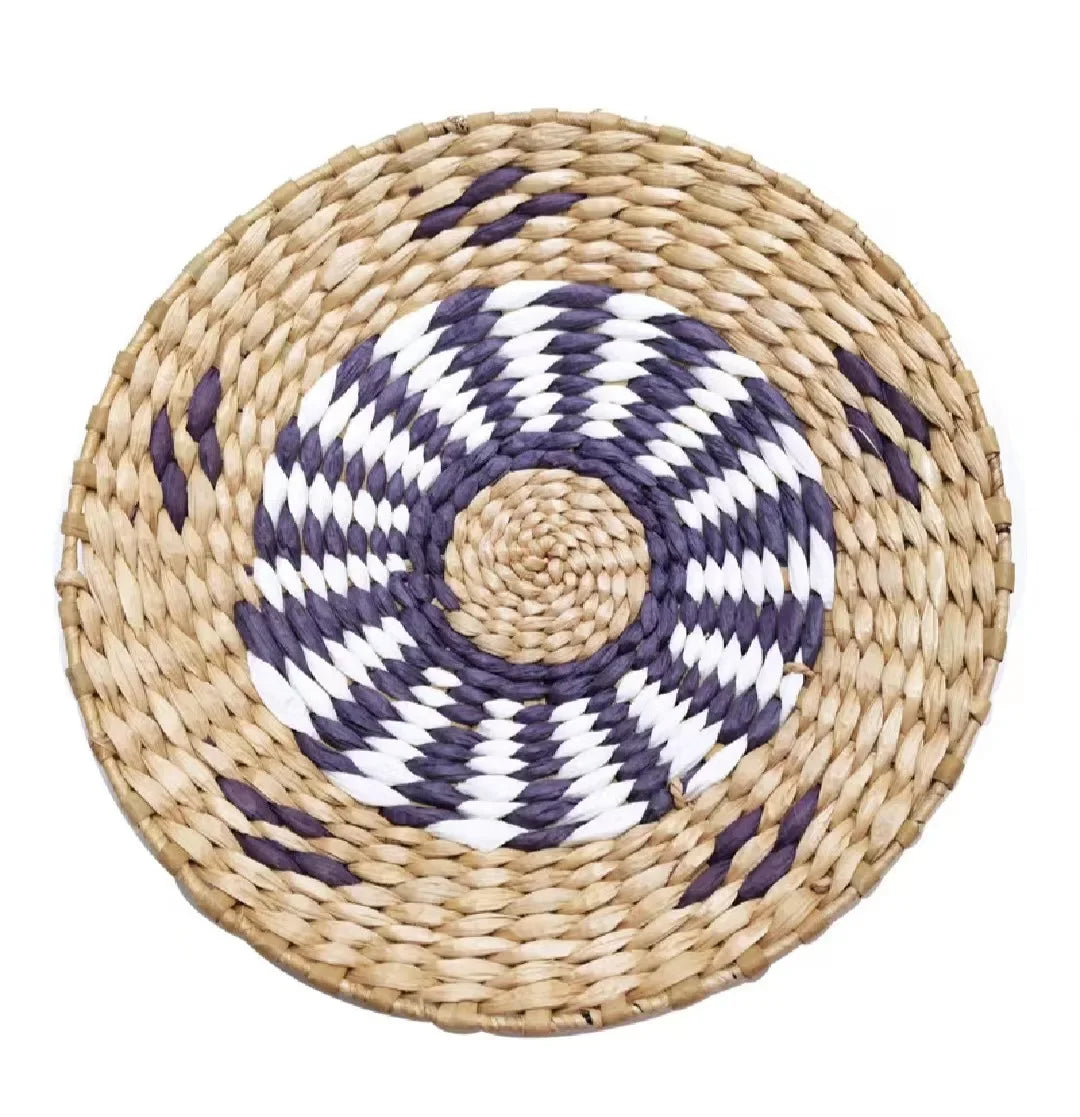 Boho Woven Wall Basket — Natural Fiber Wall Décor, 33 Designs