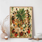 Filipino Landscape Canvas Print — Cuisine, Fishing & Nature Wall Art