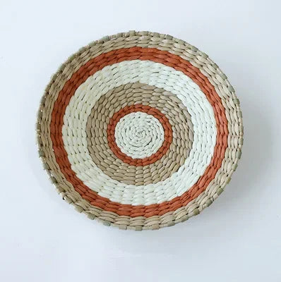 Boho Woven Wall Basket — Natural Fiber Wall Décor, 33 Designs