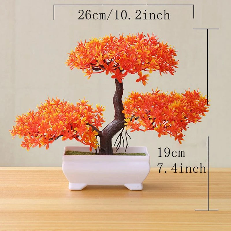 Artificial Bonsai Tree — Decorative Potted Plant for Home & Garden