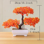 Artificial Bonsai Tree — Decorative Potted Plant for Home & Garden