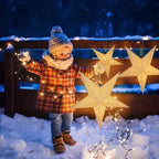 Hollow Star Paper Lantern — Hanging Star Pendant for Christmas & Eid