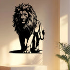 Lion Family Metal Wall Art — African Heritage Décor